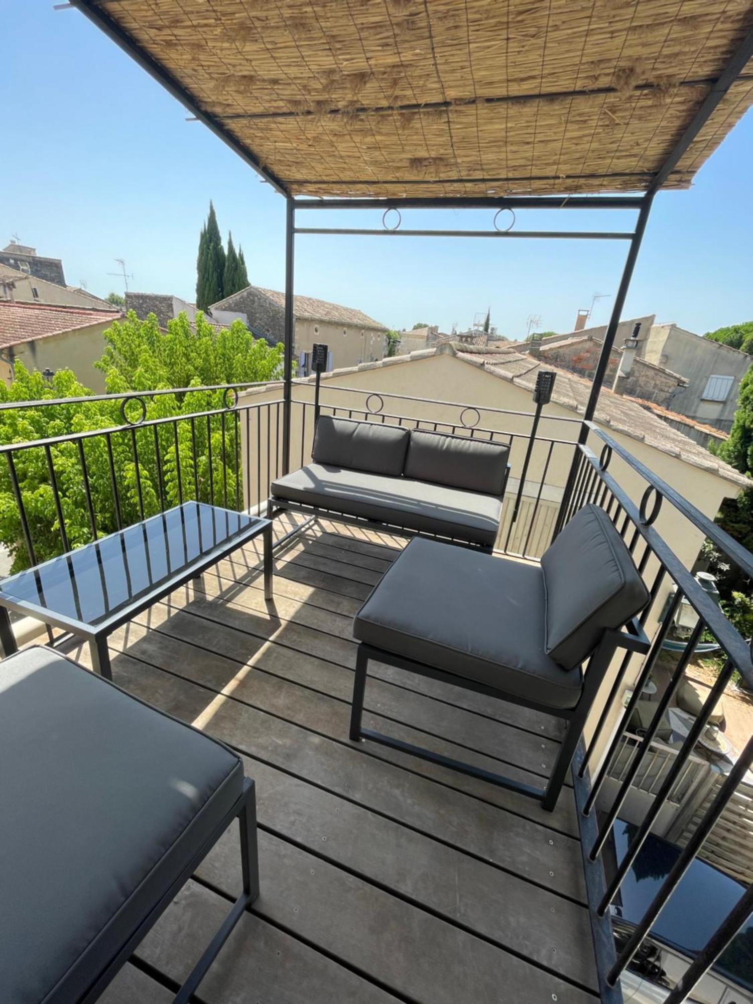 Maison De Village Avec Balcon Rooftop Maillane Exteriér fotografie